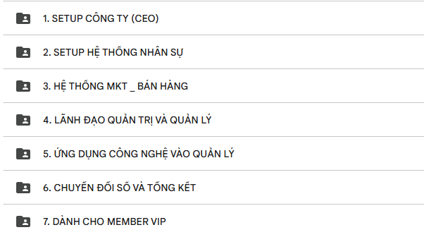 Share Combo 16 Khóa Học GiamDoc.net Thầy Vũ Long