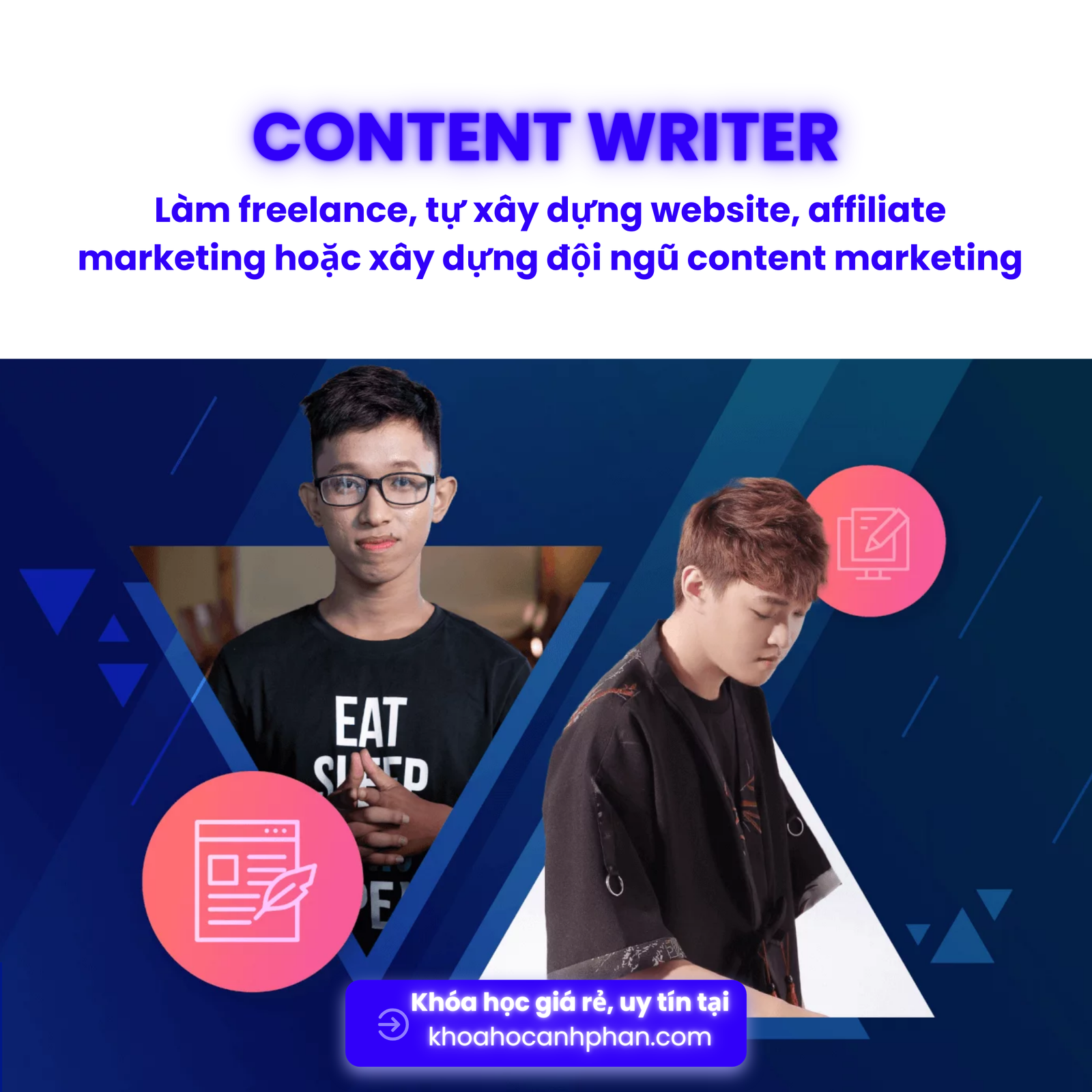 Content Writer chuyên nghiệp làm Freelancer - MAYASHARE Share Khóa học Content Writer chuyên nghiệp: Làm freelance, tự xây dựng website, affiliate marketing hoặc xây dựng đội ngũ content marketing