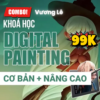 Share Combo 2 Khóa Học Digital Painting Từ Cơ Bản Đến Nâng Cao