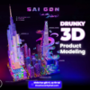 Share khóa học 3D Product Modeling cùng Drunky3D