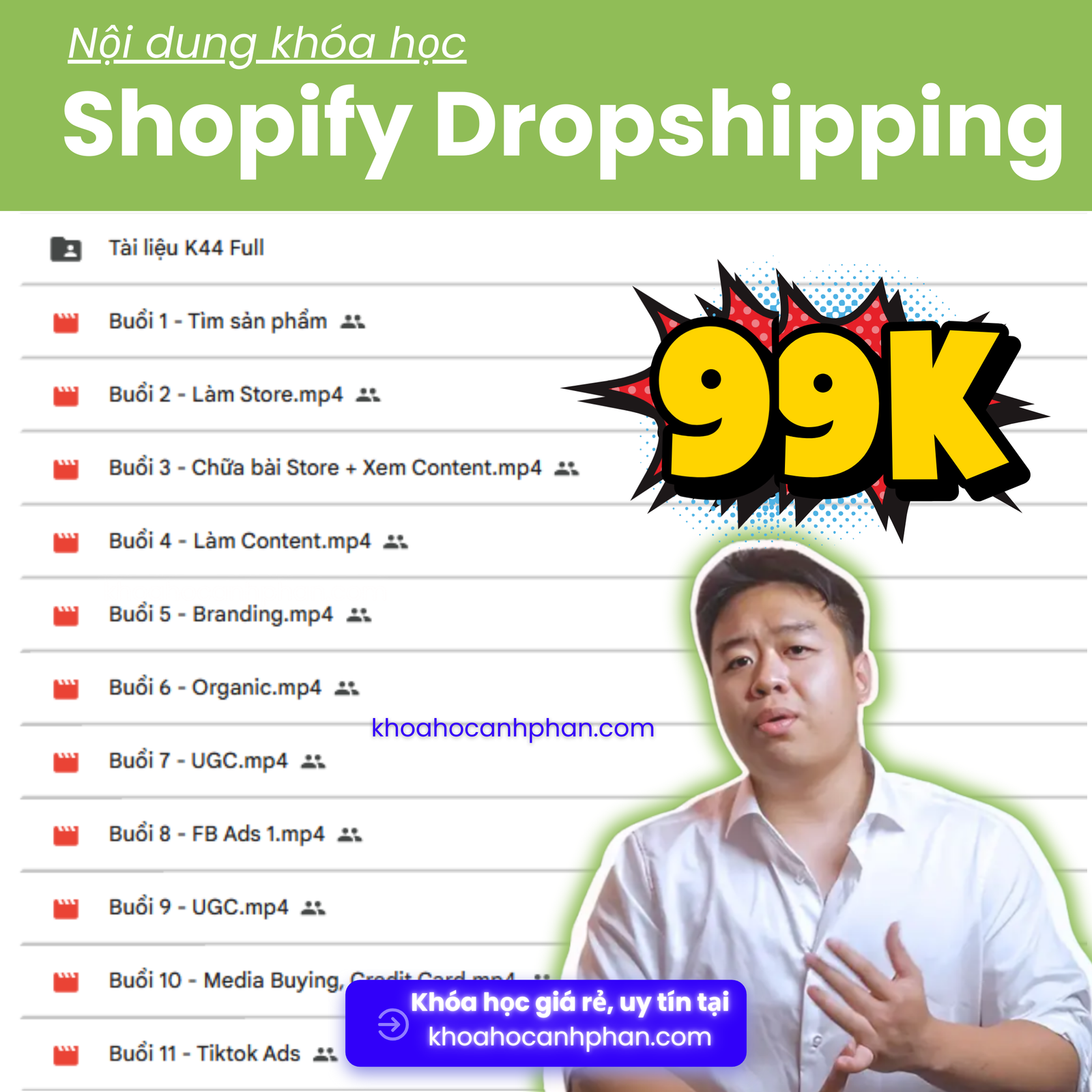 Share Khóa học Shopify Dropshipping K44 cùng Linh Thạch