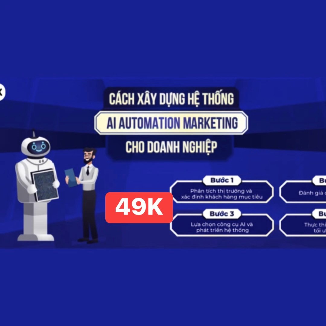 Khóa Học Vận Hành Hệ Thống Digital Marketing Với AI 2025