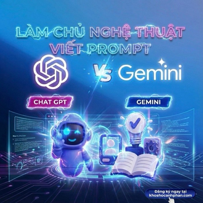 Khoá Học Làm Chủ Nghệ Thuật Viết Prompt với ChatGPT từ Cơ Bản