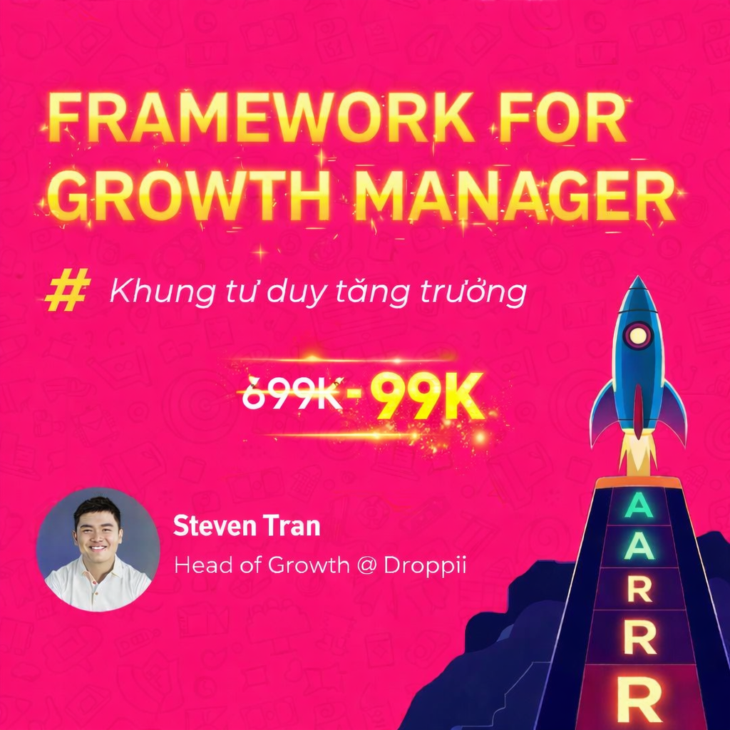 Khóa Học Framework For Growth Manager: Khung Tư Duy Tăng Trưởng