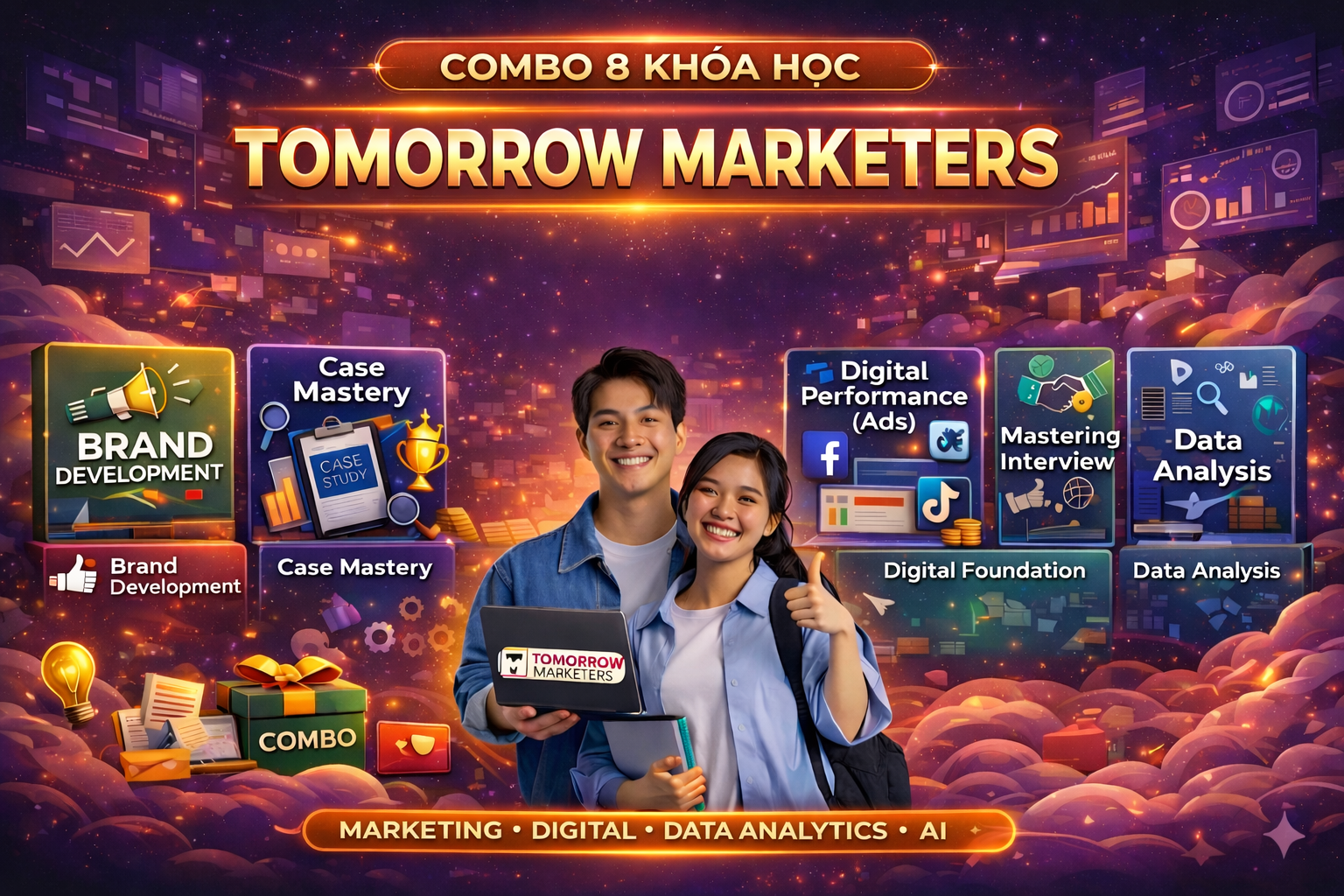 Combo Khóa Học Tomorrow Marketers