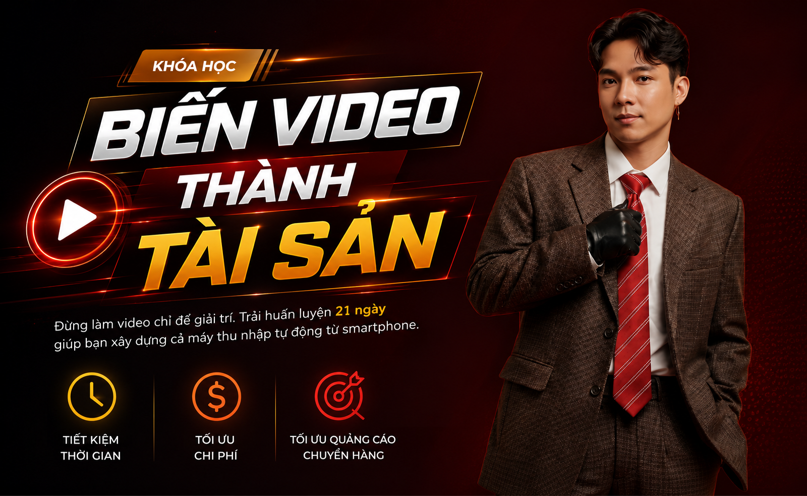 Khóa Học 21 Ngày Biến Video Thành Tài Sản Cùng Minhtanacademy